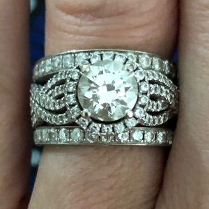 1+ carat diamond ring